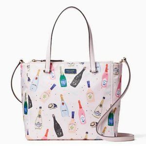 Kate spade dawn champagne medium satchel Clearance